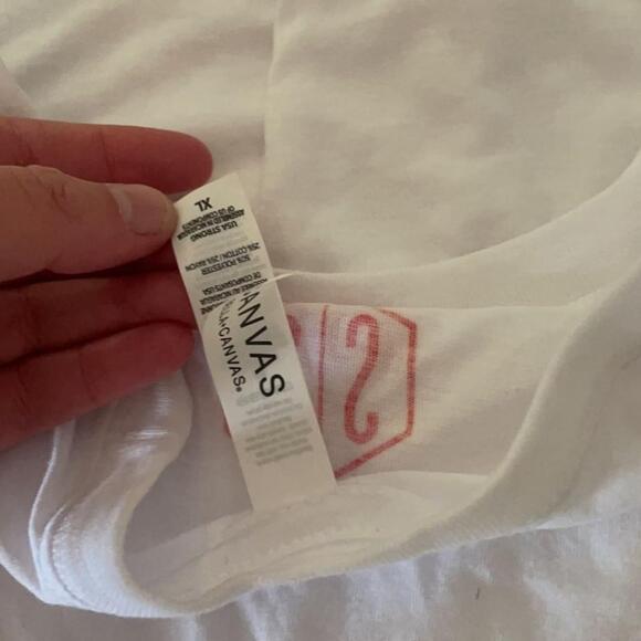 White graphic T - Picture 3 of 3